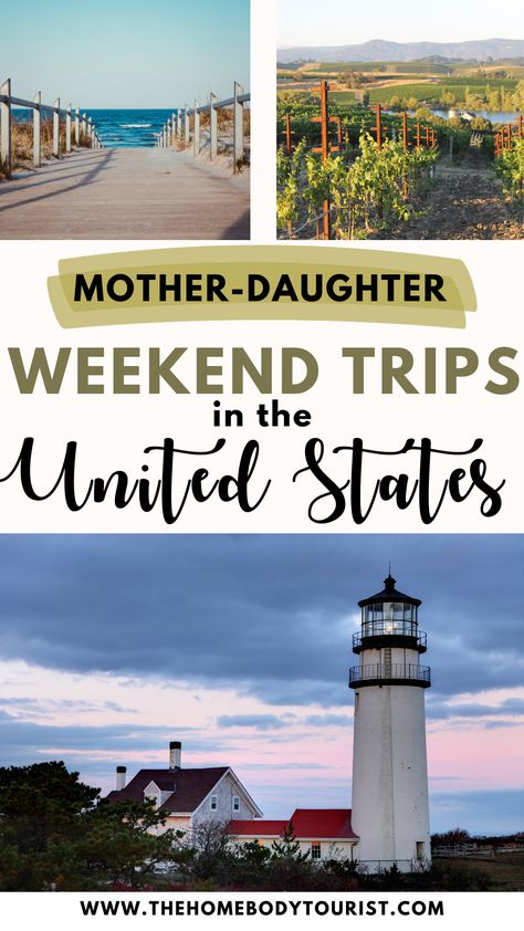 Mother Daughter Beach Trip, Mother Daughter Road Trip Ideas, Mother Daughter Getaway Ideas, Mother Daughter Weekend Ideas, Mother Son Trips, Mother Daughter Trip Ideas Usa, Mom And Daughter Trip Ideas, Mother Daughter Trips Usa, Best Mother Daughter Trips Usa