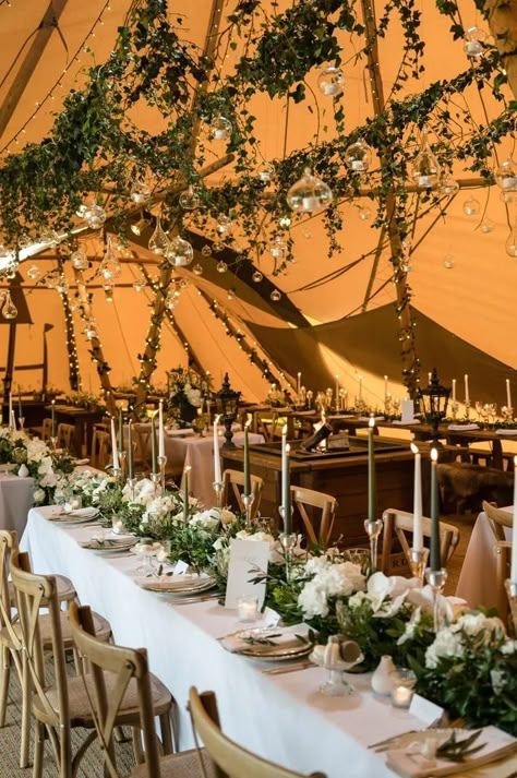 Cornish Beach Wedding, Cornwall Beach Wedding, Crostini Station, Tipi Wedding Ideas, Marquee Wedding Decoration, Tipi Wedding Decor, Polhawn Fort, Lemon Decorations, Table Ideas Wedding