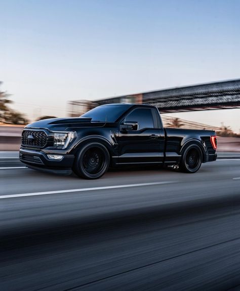 Ford F150 Lowered, Ford Ranger Lowered, Single Cab F150, Lowered F150, Luxury Cars Bmw, Single Cab Trucks, Ford Trucks F150, Ford 4x4, Classic Ford Trucks