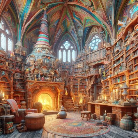 The Sorcerer’s Library Witch Home, Witch House, Cold Case, Gotham City, Gotham, Minecraft, Witch, Train