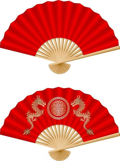 chinese new year elements. isolated chinese fans. Chinese Creatures, Chinese Clipart, New Year Elements, Cny 2025, Fast Food Advertising, Chinese Fans, Chinese Fan, Food Advertising, Chinese Wedding