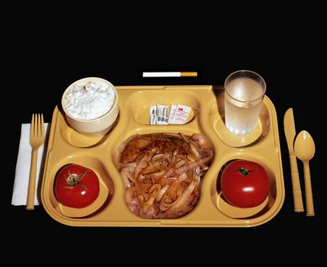 Tv Dinner Aesthetic, The Last Meal, Business Lunch, Tv Dinner, The Last Supper, Last Supper, Food Styling, Motion Design, Food Art