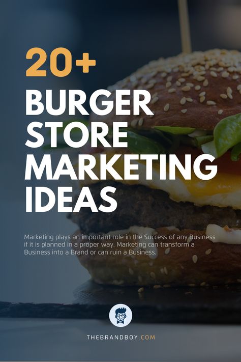 Burger Store Marketing Ideas Burger Marketing Ideas, Burger Marketing, Burger Store, Burger Names, Burger Places, Small Business Blog, Giant Food, Burger Bar, Good Burger