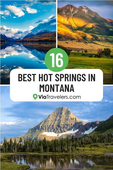 Best Hot Springs in Montana Montana Vacation Itinerary, Visiting Montana, Vacation Montana, Hot Springs Montana, Ennis Montana, Montana Travel Guide, Montana Resorts, Yellowstone Hot Springs, Things To Do In Montana