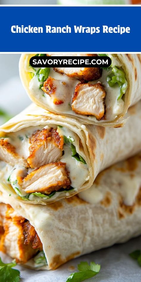 Looking for a quick, flavorful meal that won't weigh you down? Our Chicken Ranch Wraps Recipe is the perfect light dinner option to satisfy your cravings! Enjoy a deliciously fresh wrap that’s easy to make any night of the week. Save this recipe for a tasty, healthy dinner idea!