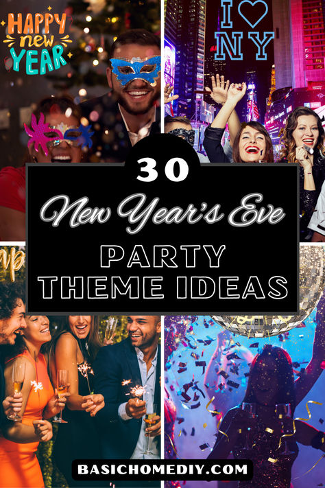 Are you hosting a celebration and looking for the best New Year’s Eve party themes to ring in 2024? If you answered yes, we’ve got 30 great ideas perfect for your New Year celebration. New Year Party Ideas, Nye Theme, New Years Party Themes, New Years Eve Pictures, New Year's Eve Party Themes, New Years Eve Party Ideas Decorations, Party Theme Ideas, New Eve, Adult Party Themes