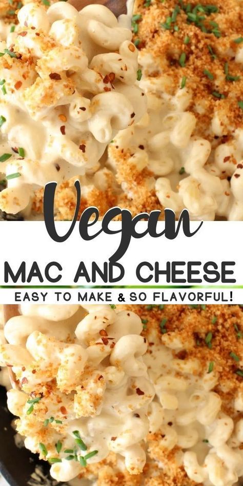 Homemade Vegan Mac And Cheese, Vegan Mac And Cheese Casserole, Vegan Mac And Cheese Bites, The Best Vegan Mac And Cheese, Vegan Mac Cheese, Oven Baked Vegan Mac And Cheese, Vegan Thanksgiving Mac And Cheese, Cheesy Vegan Recipes, Recipes With Vegan Cheese