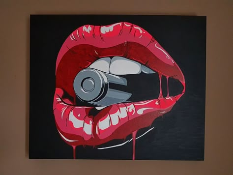 Crazy Canvas Art, Colourful Abstract Acrylic Painting, Painting Ideas On Canvas Complicated, Grafitti Canvas Painting, Pop Art Instagram Feed, Pop Art Acrylic Painting Ideas, Pop Art Drawings Ideas Inspiration, Edgy Canvas Painting, Street Art Canvas Painting