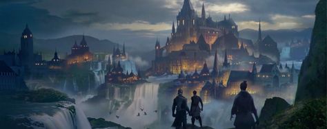 The Art Of Dragon Age 4 - Concept Art and Making Of Crow Oc, Dragon Age Wallpaper, Dragon Age 4, Cursed City, Storyline Ideas, Environmental Concept Art, Background Fantasy, Fantasy Settings, Mtg Art