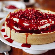 Pomegranate Cheesecake, Creamy Cheesecake Recipe, Pomegranate Sauce, Cheesecake Desserts Recipes, Pomegranate Recipes, Best Baking Recipes, Easy Cheesecake Recipes, Easy Cheesecake, Cheesecake Desserts