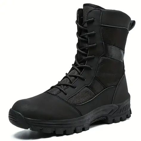 Temu | Explore the Latest Clothing, Beauty, Home, Jewelry & More Mens Military Boots, Hero Outfits, Military Combat Boots, Top Shoes For Men, Boots Patterns, Mens Snow Boots, Work Boots Men, Tactical Boots, Combat Boot