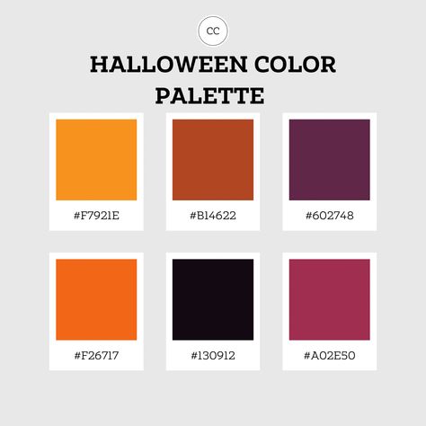 #halloween #aesthetic #color #pinterest #1 #creative #monday #october October Colors Palette, Halloween Color Combos, Halloween Color Pallet Ideas, Samhain Color Palette, Halloween Color Pallet, Color Palette Halloween, Halloween Colors Palette, Halloween Wedding Colors, Halloween Colour Palette