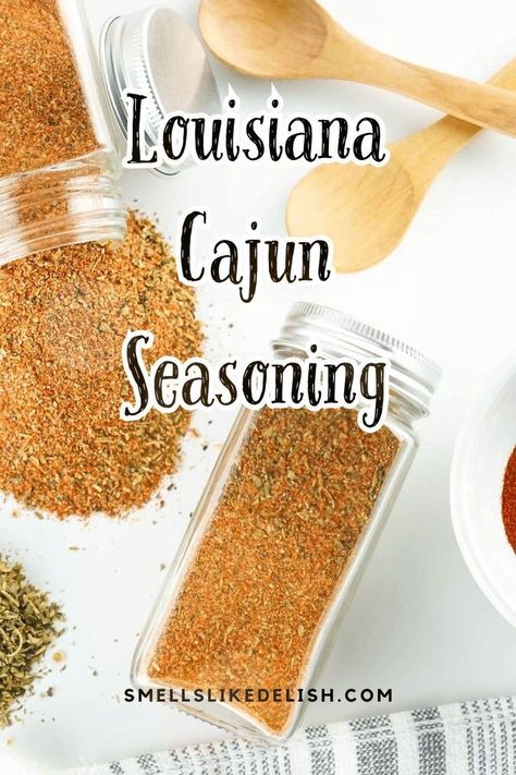 Unleash the vibrant flavors of Louisiana in your kitchen with this essential spice blend. Louisiana Cajun Seasoning infuses every dish with soulful warmth, fiery kicks, and irresistible depth, transporting your taste buds to the heart of Cajun Country. Jambalaya Rice, Cajun Seasoning Recipe, Homemade Cajun Seasoning, Mardi Gras Food, Louisiana Cajun, Spice Jar Labels, Southern Recipes Soul Food, Seasoning Recipe, Grilled Meats