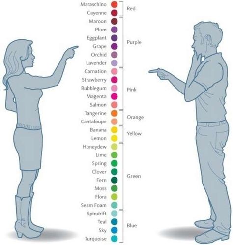 Picking out colors | Community Post: The Difference Between Men And Women According To Google Artist Problems, 밈 유머, Fashion Vocabulary, Man Vs, Homestuck, I Smile, Color Theory, 그림 그리기, Make Me Smile