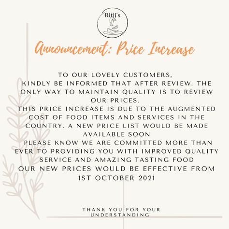 Vacation Notice To Clients, Hairstylist Booking Policy, Lash Price Increase Announcement, Hair Salon Price Increase Sign, Price Increase Announcement Post Salon, Raising Prices In Salon Sign, New Prices Announcement, Hair Salon Price Increase Notice, Price Increase Announcement Post