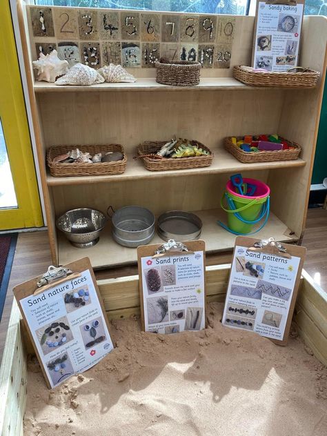 Playdough Area, Nursery Room Ideas Childcare, Playdough Station, Sand Activities, Investigation Area, Craft Activities For Toddlers, Reception Classroom, Reggio Emilia Classroom, Childcare Rooms