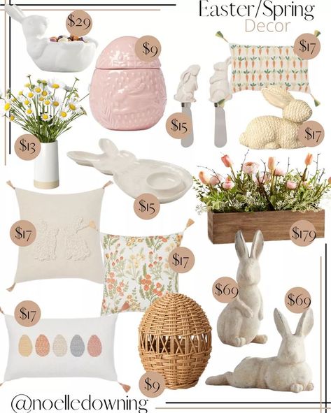 Some of my favorite Easter and spring decor! Spring - home decor - home - spring finds - Easter - Easter decor #LTKunder100#LTKSeasonal#LTKhome #neutralhome #homefinds #decorinspo #Easter #Easterdecor Easter Decorations 2024, Living Room Easter Decor, Scandinavian Easter Decor, Easter Decor Living Room, Easter Living Room Decor, Easter House Decorations, Neutral Easter Decor, Easter Home Decorations, Easter Stuffers