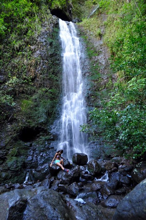 Lulumahu falls. Oahu,Hawaii. Honolulu Hawaii, Oahu Hawaii, Honolulu, Oahu, Hawaii, Water, Art