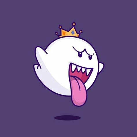 King Boo Mario, Whole Tattoo, Cartoon Tattoo Ideas, Granny Christmas, Mario Tattoo, Doodle Monster, Character Tattoos, Cartoon Tattoo, King Boo