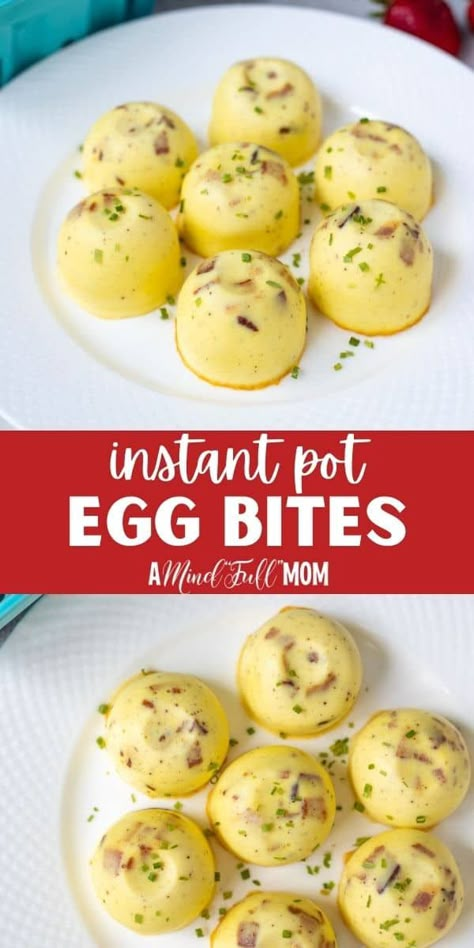 Starbucks Egg Bites Recipe, Instant Pot Egg Bites, Sous Vide Egg Bites, Starbucks Egg Bites, Sous Vide Egg, Egg Bites Recipe, Copycat Starbucks, Amazing Breakfast, Healthy Instant Pot