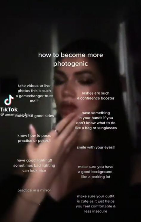 How To Take Pictures If You Are Not Photogenic, How To Like School More, How To Make Your Selfies Look Better, How To Look Good On Facetime Tips, How To Take Attractive Selfies, How To Pose If You Are Not Photogenic, How To Make Your Side Profile Look Good, How To Look More Photogenic In Photos, How To Become Photogenic Tips