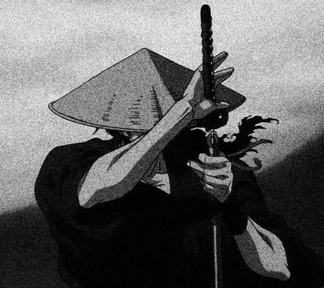 Samurai Profile Picture, Asthetic Photos Black, Aesthetic Samurai, Samurai Pfp, White Samurai, Anime Manga Aesthetic, Blind Art, Anime Digital Art, Pain Naruto