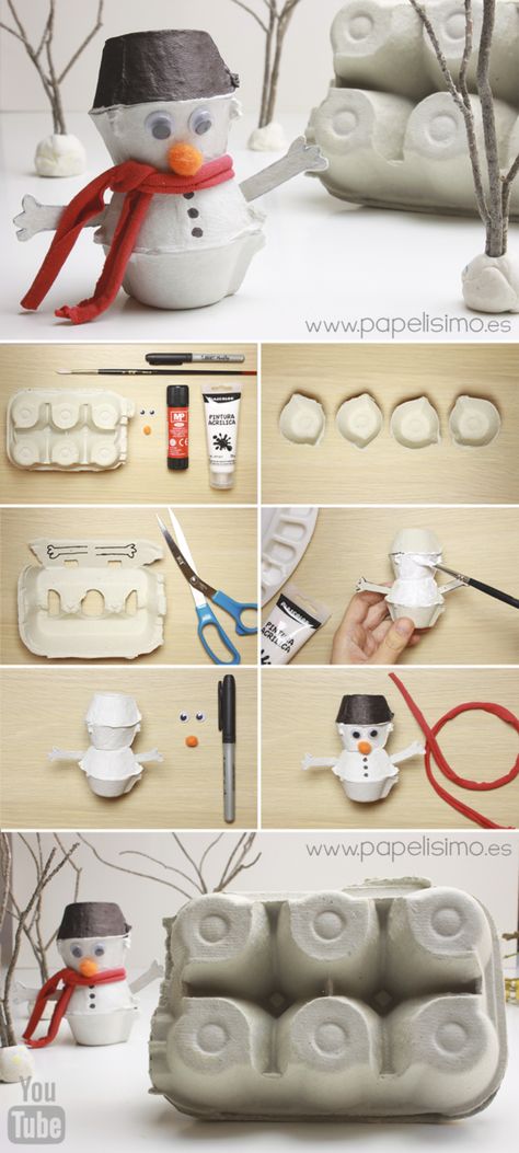 Most recent Absolutely Free egg carton Crafts for Kids Thoughts Perhaps you have handed down the young child quite a few handy color, an empty sheet of paper along with saw your pet ge #Absolutely #carton #Crafts #egg #Free #kids #Thoughts Egg Carton Crafts, Egg Cartons, Egg Carton, The Snowman, Winter Crafts, Kids Crafts, Toilet Paper, Christmas Crafts, Kindergarten