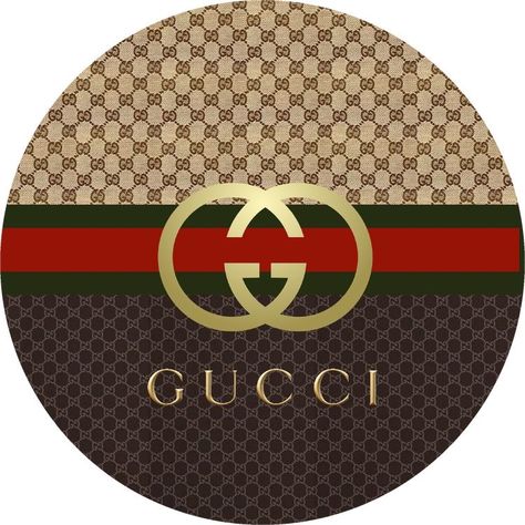 Gucci Cake, Cricut Iron On Vinyl, Logo Pdf, Gucci Inspired, Mickey Mouse Images, Paper Purse, Mickey Mouse Art, Party Stickers, Gucci Logo