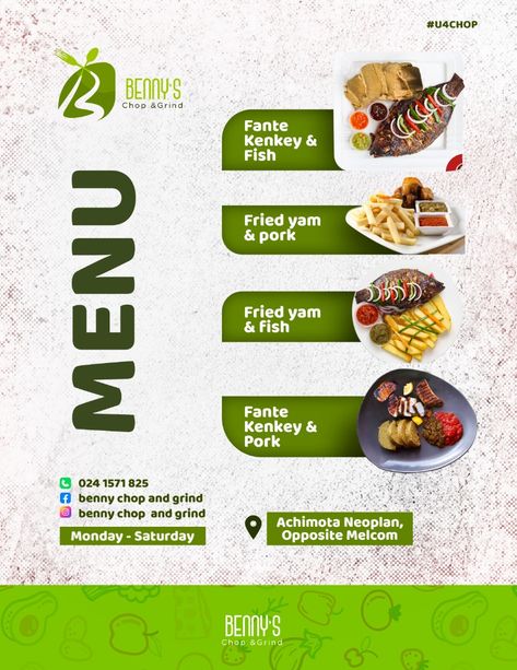 Food Poster Design Layout Flyer Template, Flyer Menu Design, Food Design Ideas Creative, Food Menu Flyer Design, Food Menu Design Ideas Templates, Creative Food Menu Design Ideas, Menu Creative Design, Design Menu Makanan, Healthy Food Menu Design