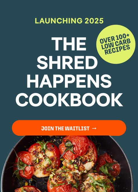 Shred Happens Recipe, V Shred Recipes, Shred Happens, Clean Healthy Recipes, Hungry Happens, Cheese Flatbread, Bread Alternatives, Cheese Stuffed Peppers, Low Carb Sweeteners