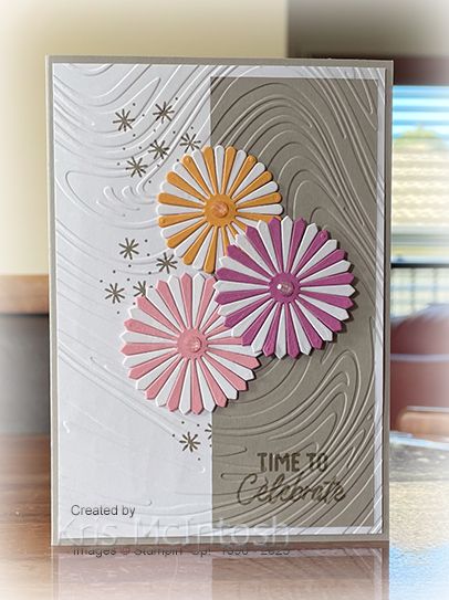 Stampin Up Birthday Card Ideas, Su Round We Go Cards, Su Round We Go, Round We Go Stampin Up Cards, Stampin Up Round We Go Cards, Stampin Up Deckled Circles, Stampin Up Dotted Circles 3d, Stampin Up Deckled Circles Dies, Stampin Up Circle Celebration