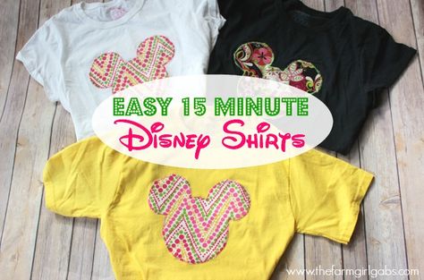 Easy steps to Create Your Own Disney Shirt in 15 minutes. Show your #DisneySide with these fun shirts. Easy Disney Shirts, Mickey Shirts, Diy Disney Shirts, Fish Extender, Going To Disney, Diy Disney, Disney Side, Walt Disney World Vacations, Disney Ideas