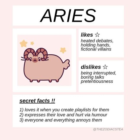 astrology memes ✨ on Instagram: “(1/2) ever seen anything so cute before tho??? no?? ur right! check your sun, moon, venus and mars!!! (also: credits to @pusheen for the…” Aries Memes Funny, Aries Funny, Arte Aries, Aries Women, Aries Aesthetic, All About Aries, Aries Quotes, Women Facts, Aries Zodiac Facts