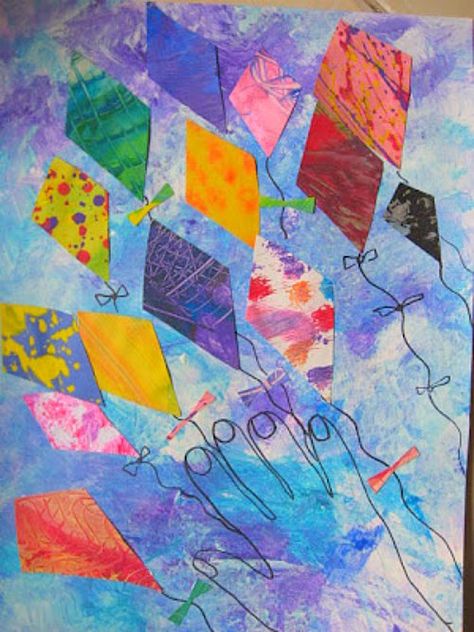 Quick Art Projects For Kids, Quick Art Projects, Open Ended Art, Home Art Projects, Elementary Art Ideas, Kristina Webb, Spring Drawing, Quick Art, 1st Grade Art