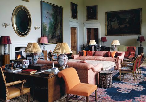 ‘A beady eye for the beautiful’ — the collection of Jasper Conran | Christie's Castle Apartment, Wardour Castle, English Castles, Jasper Conran, Apartment House, English Furniture, English Design, Large Dining Room, European Furniture