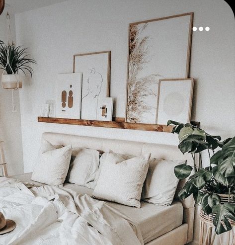 Shelving Above Bed, Above Bed Ideas, Bedroom Wall Decor Above Bed, Wall Decor Above Bed, Floating Shelves Bedroom, Decor Above Bed, Bed Wall Decor, Bed Shelves, Above Bed Decor