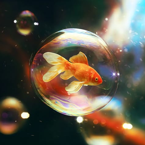 Animals: A Collection Of Collages | Bored Panda Bucci Gang, The Boogeyman, Gold Fish, Arte Inspo, Ap Art, Fish Art, Reference Photos, Goldfish, Art Reference Photos