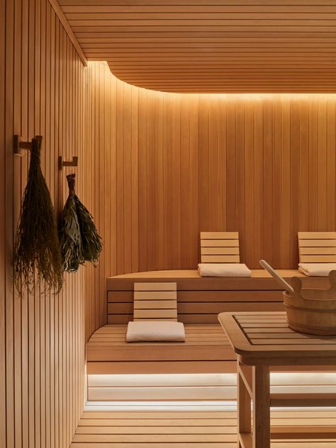 Sauna Lights, Spa Interior Design, Spa Reception, Spa Lighting, Spa Gym, Wellness Studio, Sauna Design, Steam Sauna, Wellness Centre