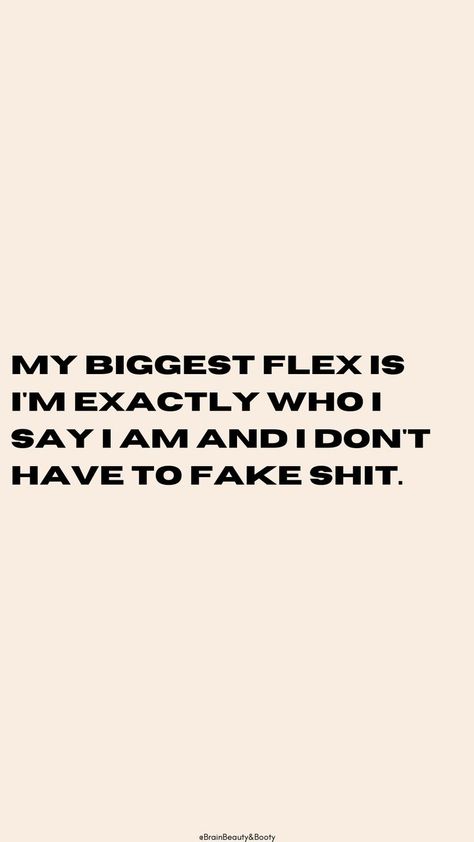 Fr it's a big flex to be yourself and not doing fake shit. Big Flex Quotes, You Are So Fake Quotes, Quotes About Fake Females, Can't Stand Fake People Quotes, Stop Being Fake Quotes, Fake Influencers Quotes, Im Not Fake Quotes, Real Flex Quotes, The Real Flex Is