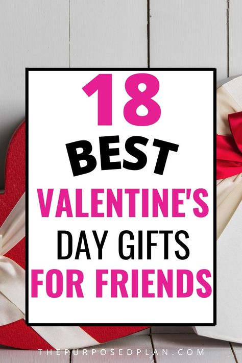 Best Valentine's Day gift ideas for friends - galentine's day gifts & Unique Valentine's gifts for friends they are going to love! Valentine Gifts For Best Friend Ideas, Adult Friend Valentine Gifts, Valentines Day Gifts For Best Friend Diy, Valentine's Gifts For Friends, Valentine Gifts Ideas For Friends, Happy Galentines Best Friend Gift, Valentines Gift Bags For Friends, Best Friends Valentines Day Gifts, Valentines Gift For Guy Friend