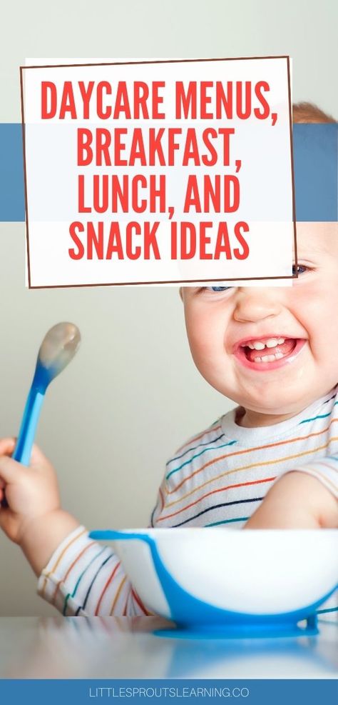 It's essential to provide balanced and nutritious meals for children in daycare. We are responsible for such a high percentage of their meals. Serving kids quality meals is a huge part of running a home daycare. Here's a week's worth of daycare menus, breakfast, lunch, and snack. Daycare Food Prep, Meals For Preschoolers, Preschool Meal Plan, Daycare Food Program Meals, Bulk Daycare Meals, Day Care Lunch Idea, Daycare Meal Prep, In Home Daycare Meal Plans, Preschool Lunch Menu Day Care