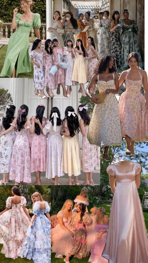 Birthday Party Dress Ideas, Tea Party Dresses For Women, Garden Party Dresses, 16th Birthday Outfit, Garden Party Outfit, Garden Party Birthday, Bridal Shower Outfit, Tea Party Wedding, Tea Party Dress