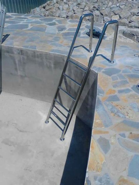 Pool Railing, Pool Ladders, Pool Rails, Swimming Pool Ladders, Concrete Formwork, Pool Pond, Grill Door Design, Furniture Details Design, Furniture Details