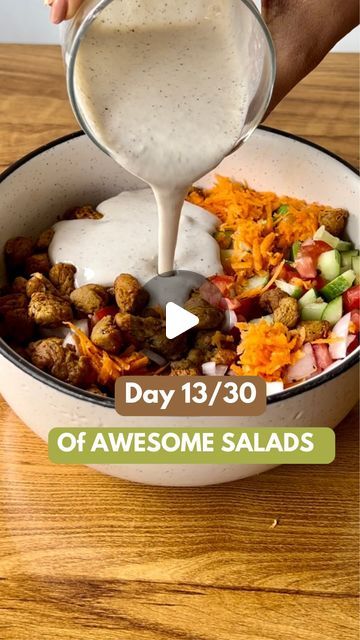 Soya Chunks Salad, Soya Salad, Soya Chunks Recipe Healthy, Women Salad, Cooking Shooking, Soya Chunks Recipe, Awesome Salads, Healthy Food Easy, Soya Chunks