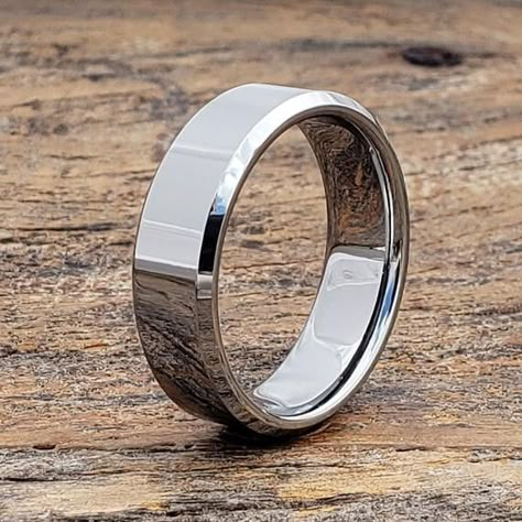 Marriage Rings For Man, Wedding Ring Husband, White Gold Mens Wedding Band Unique, Engagement Rings Men Silver, Male Engagement Ring Men, Men Wedding Rings Silver, Wedding Rings For Groom, Wedding Rings Male, Silver Wedding Rings Men