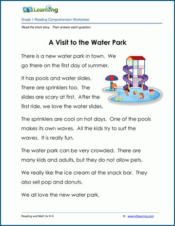 Children's Stories and Reading Comprehension Worksheets | K5 Learning K5 Learning Worksheets, Story For Grade 1, First Grade Homework, Recount Writing, About Mathematics, Phonics Reading Passages, Grade 1 Reading, Descriptive Text, Reading Comprehension For Kids