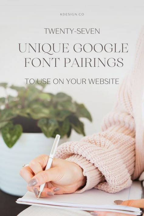 Look through 27 curated free google font pairings to use on your website. Choose from bolds and serifs, scripts and more. Google Doc Font Combinations, Comfortaa Font Pairing, Handwritten Google Fonts, Google Docs Font Pairings, Free Google Fonts Pairing, Best Serif Fonts Free, Wordpress Font Pairings, Quicksand Font Pairing, Versailles Font Pairing