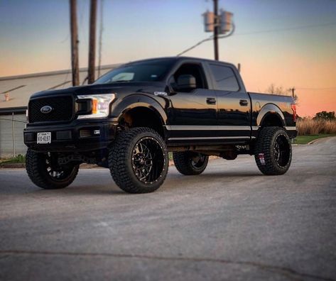 F150 Ford Truck, 2020 F150 Lifted, Ford F 150 Lifted, Black Ford Truck, Lifted Ford F150, Black F150, F150 Mods, Black Ford F150, 2016 Ford F150