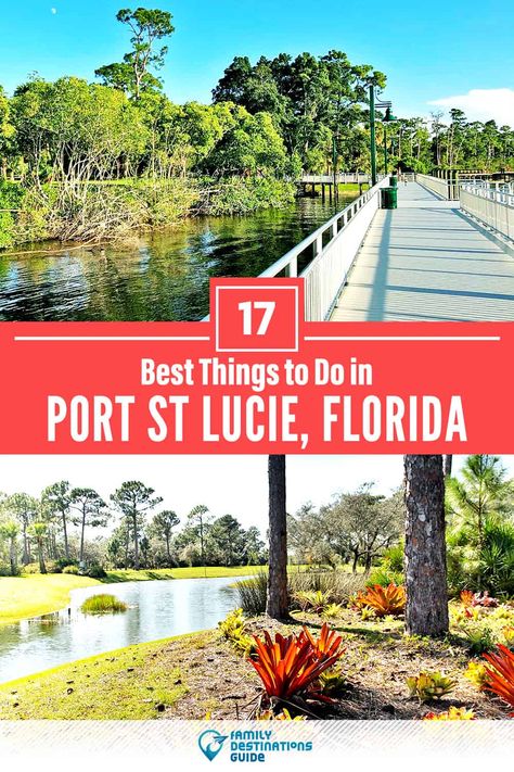 Want to see the most incredible things to do in Port St Lucie, FL? We’re FamilyDestinationsGuide, and we’re here to help: From unique activities to the coolest spots to check out, discover the BEST things to do in Port St Lucie, Florida - so you get memories that last a lifetime! #portstlucie #portstluciethingstodo #portstlucieactivities #portstlucieplacestogo Port St Lucie Florida, Southern Florida, Christmas Things To Do, Florida Adventures, Port St Lucie, Palm City, Retirement Travel, Jensen Beach, Fort Pierce