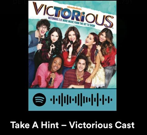 Take A Hint Victorious, Victorious Cast, Take A Hint, Victorious, Take A, It Cast, Take That, Tv Shows, Movie Posters